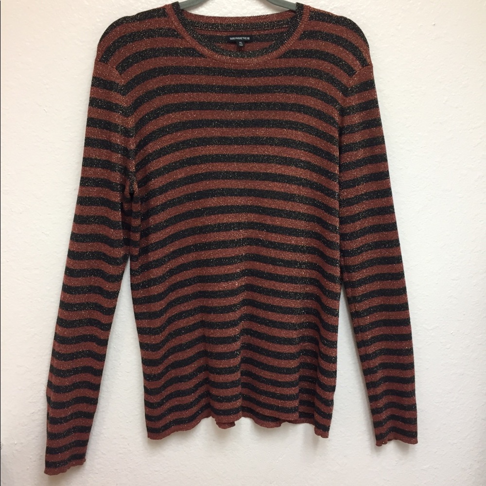 Who What Wear Striped Sweater - XL